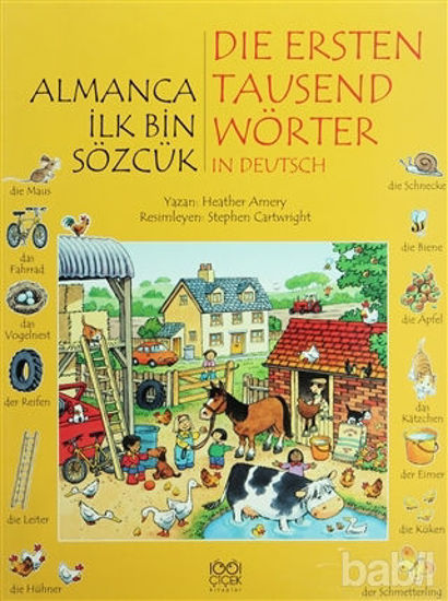 Picture of Almanca İlk Bin Sözcük - Die Ersten Tausend Wörter in Deutsch