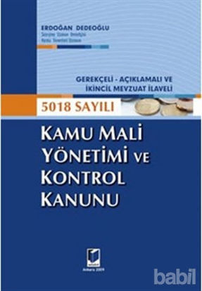 Picture of 5018 Sayılı Kamu Mali Yönetimi ve Kontrol Kanunu