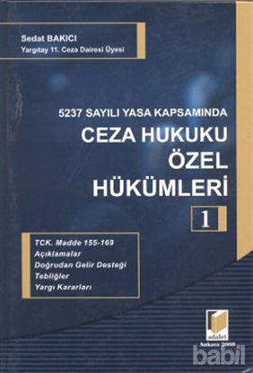 Picture of 5237 Sayılı Yasa Kapsamında Ceza Hukuku Özel Hükümleri - 1