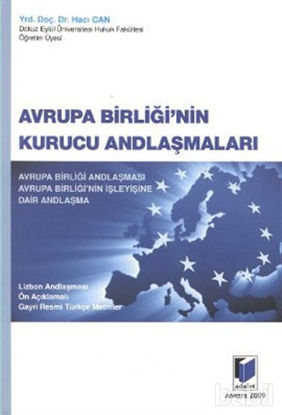 Picture of Avrupa Birliği'nin Kurucu Andlaşmaları