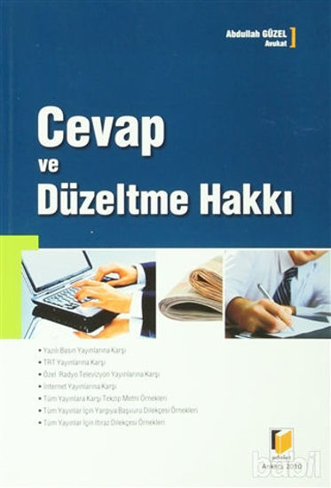 Picture of Cevap ve Düzeltme Hakkı