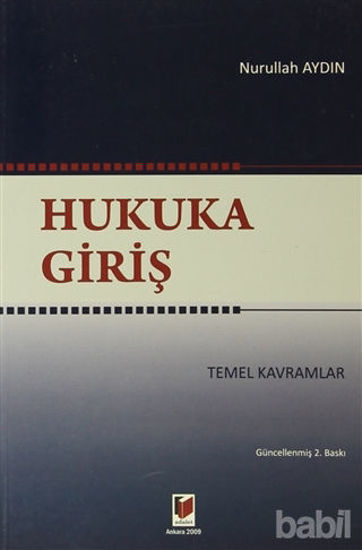 Picture of Hukuka Giriş