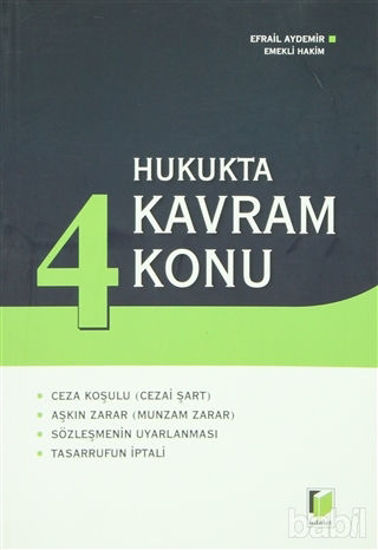 Picture of Hukukta 4 Kavram 4 Konu