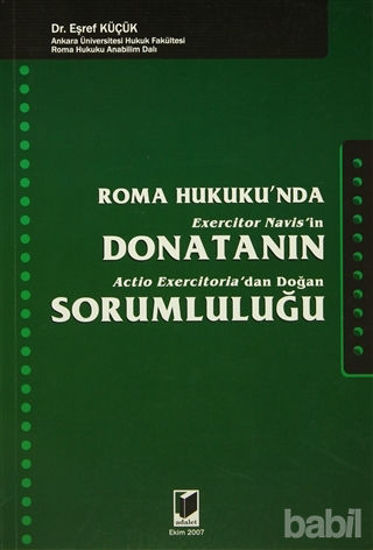 Picture of Roma Hukuku’nda Donatanın Sorumluluğu