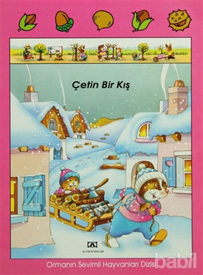 Picture of Çetin Bir Kış Ormanın Sevimli Hayvanları