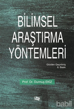 Picture of Bilimsel Araştırma Yöntemleri