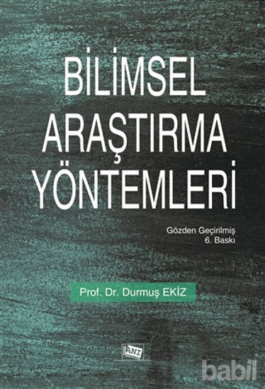 Picture of Bilimsel Araştırma Yöntemleri