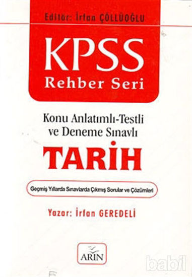 Picture of KPSS Rehber Seri -Tarih Konu Anlatımlı -Testli ve Deneme Sınavlı