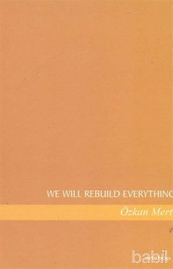 Picture of We Will Rebuild Everything