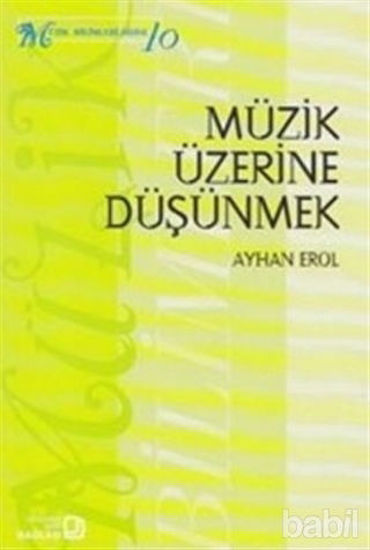 Picture of Müzik Üzerine Düşünmek
