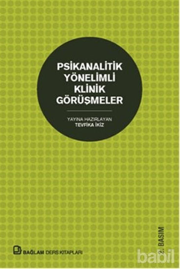 Picture of Psikanalitik Yönelimli Klinik Görüşmeler