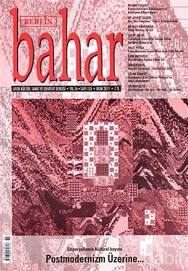 Picture of Berfin Bahar Aylık Kültür, Sanat ve Edebiyat Dergisi Sayı : 155