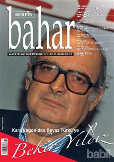 Picture of Berfin Bahar Aylık Kültür, Sanat ve Edebiyat Dergisi Sayı : 172