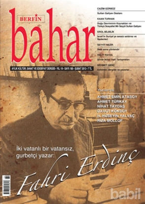 Picture of Berfin Bahar Aylık Kültür, Sanat ve Edebiyat Dergisi Sayı : 180