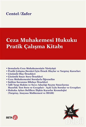 Picture of Ceza Muhakemesi Hukuku Pratik Çalışma Kitabı