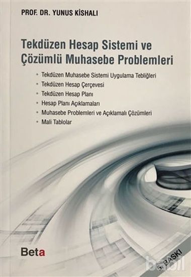 Picture of Tekdüzen Hesap Sistemi ve Çözümlü Muhasebe Problemleri