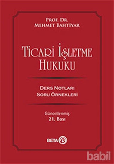 Picture of Ticari İşletme Hukuku
