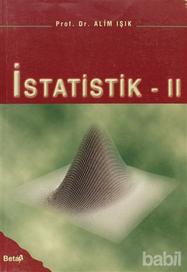 Picture of Uygulamalı İstatistik - II