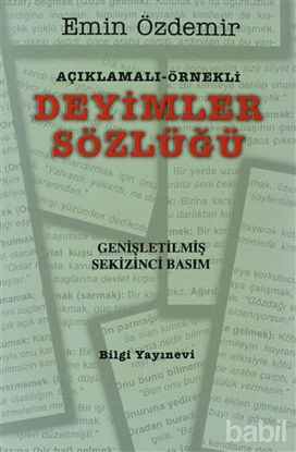 Picture of Açıklamalı - Örnekli Deyimler Sözlüğü