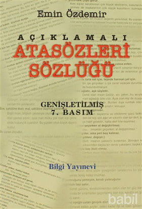 Picture of Açıklamalı Atasözleri Sözlüğü