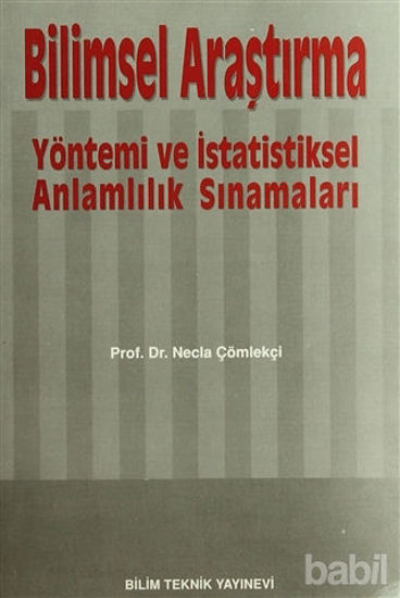 Picture of Bilimsel Araştırma Yöntemi ve İstatistiksel Anlamlılık Sınamaları