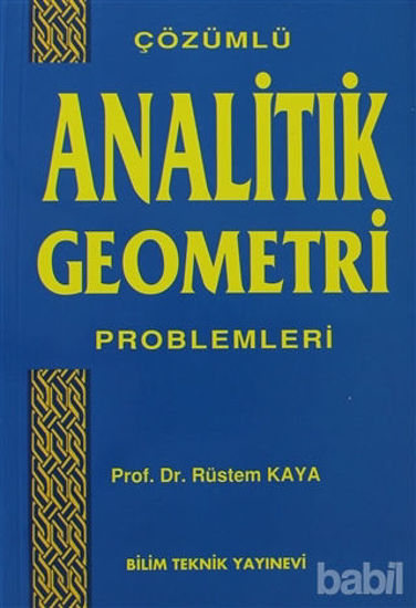Picture of Çözümlü Analitik Geometri Problemleri