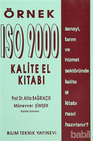 Picture of Örnek ISO 9000 Kalite El Kitabı