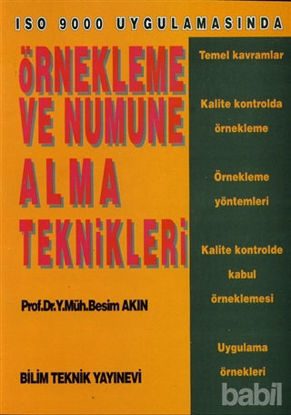 Picture of Örnekleme ve Numune Alma Teknikleri ISO 9000 Uygulamasında