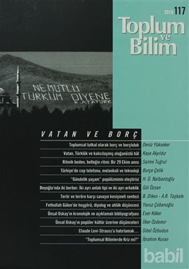 Picture of Toplum ve Bilim Sayı: 117