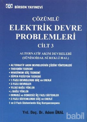 Picture of Çözümlü Elektrik Devre Problemleri Cilt: 3
