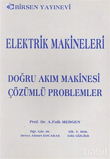 Picture of Elektrik Makineleri  Doğru Akım Makinesi - Çözümlü Problemler