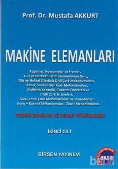 Picture of Makine Elemanları Cilt: 2