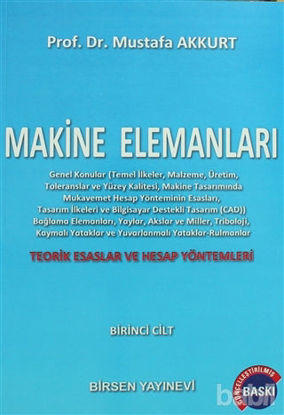 Picture of Makine Elemanları Cilt : 1