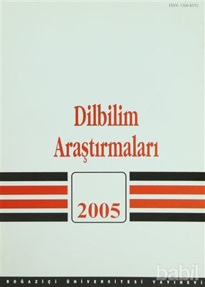 Picture of Dilbilim Araştırmaları 2005