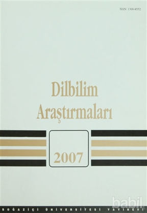 Picture of Dilbilim Araştırmaları 2007