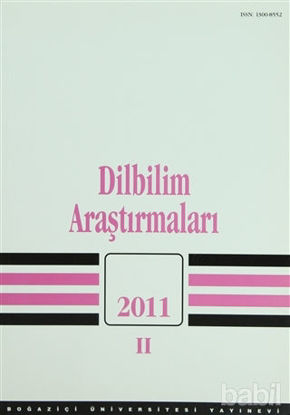 Picture of Dilbilim Araştırmaları 2011 / 2