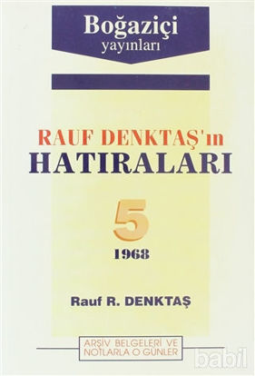 Picture of Rauf Denktaş’ın Hatıraları Cilt: 5 1968