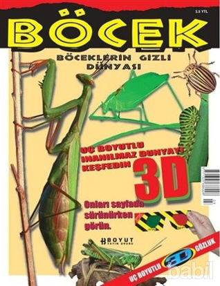 Picture of 3D Çocuk Dergisi - Böceklerin Gizli Dünyası