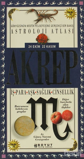 Picture of Astroloji Atlası Akrep 24 Ekim / 22 Kasım İş - Para - Aşk - Sağlık - Cinsellik