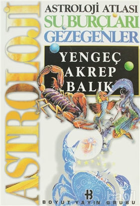 Picture of Astroloji Atlası Su Burçları Gezegenler Yengeç, Akrep, Balık