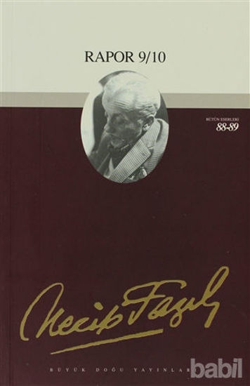 Picture of Rapor 9/10 : 73 - Necip Fazıl Bütün Eserleri