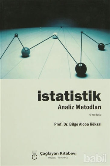 Picture of İstatistik - Analiz Metodları