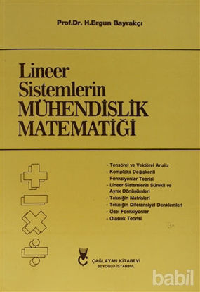 Picture of Lineer Sistemlerin Mühendislik Matematiği