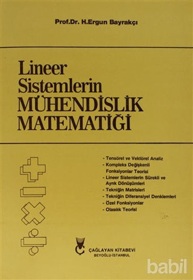 Picture of Lineer Sistemlerin Mühendislik Matematiği