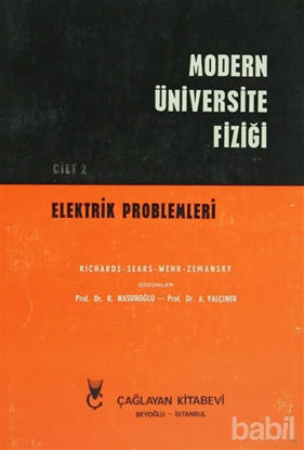 Picture of Modern Üniversite Fiziği Cilt: 2 Elektrik Problemleri