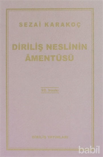 Picture of Diriliş Neslinin Amentüsü