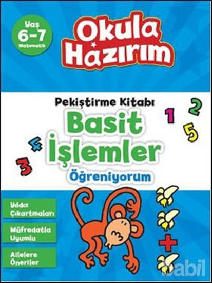 Picture of Okula Hazırım 8: Pekiştirme Kitabı Basit İşlemler Öğreniyorum