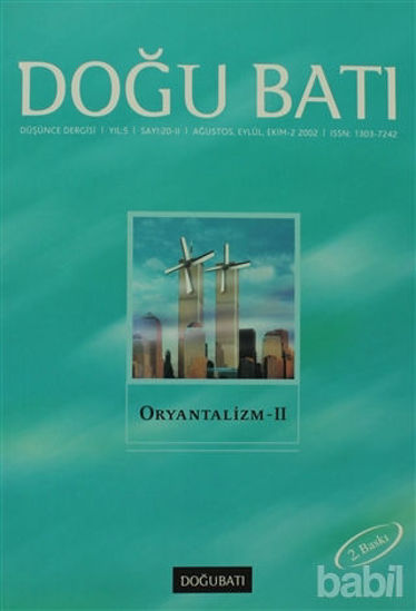 Picture of Doğu Batı Düşünce Dergisi Sayı: 20 Oryantalizm - 2