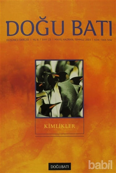 Picture of Doğu Batı Düşünce Dergisi Sayı: 23 Kimlikler