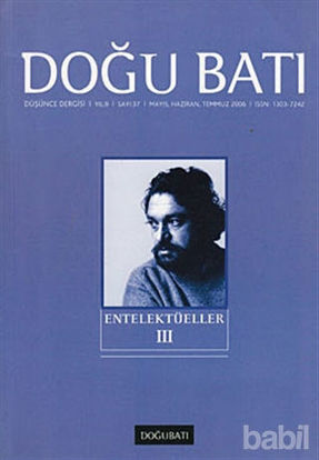 Picture of Doğu Batı Düşünce Dergisi Sayı: 37 Entelektüeller 3